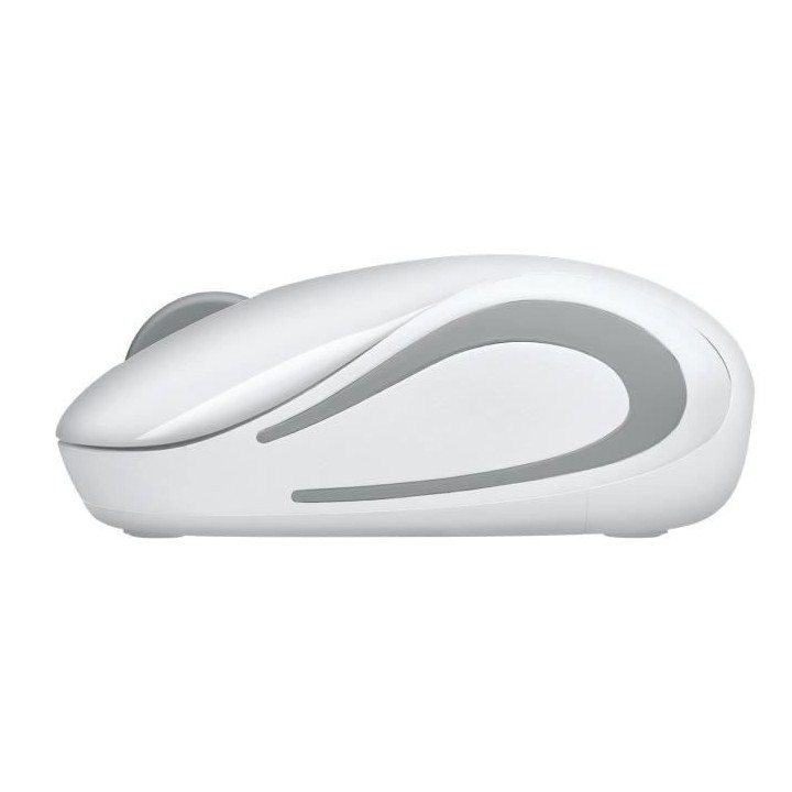 LOGITECH - Souris mini sans fil optique M187 - Blanc