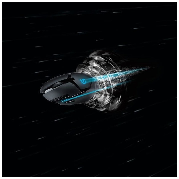 Souris Gaming - LOGITECH G - G402 Hyperion Fury FPS - Noir