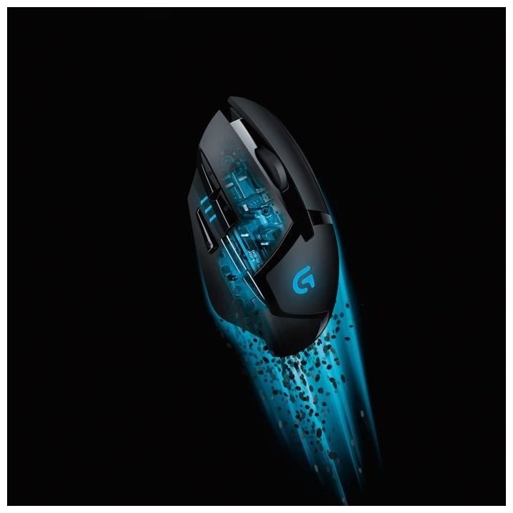 Souris Gaming - LOGITECH G - G402 Hyperion Fury FPS - Noir
