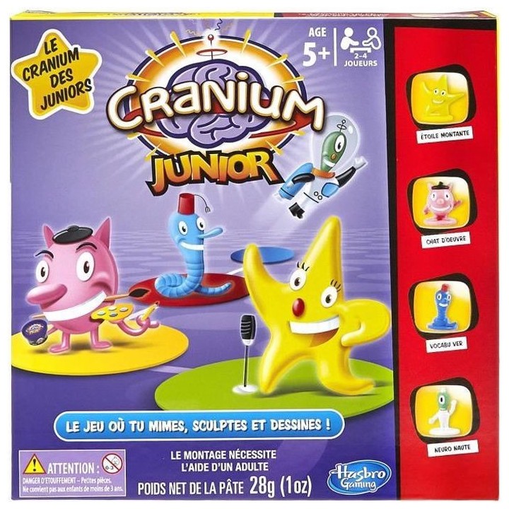 CRANIUM - Junior - Jeu de societe de reflexion pour enfants