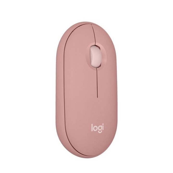 LOGITECH - Souris sans fil - Pebble Mouse 2 M350s - Rose - (910-007014