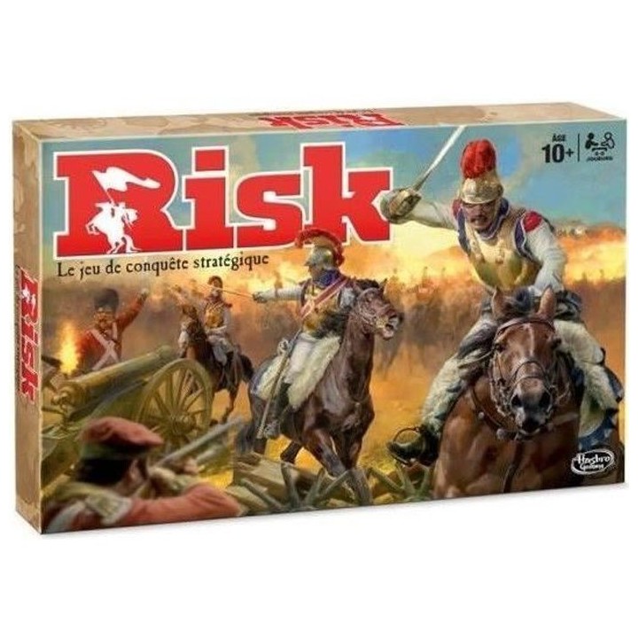 RISK - Le Jeu - Jeu de stratégie pour enfants - des 10 ans