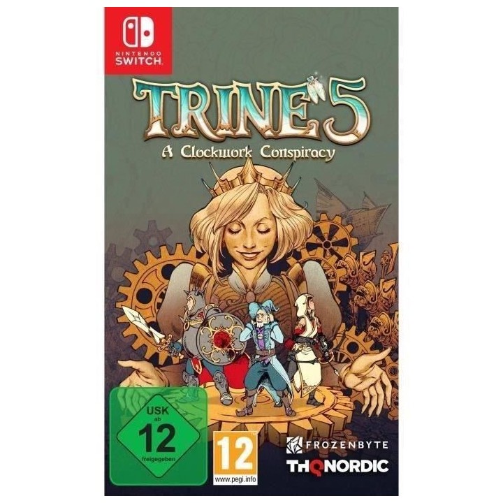 Trine 5 A Clockwork Conspiracy - Jeu Nintendo Switch