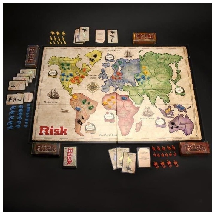 RISK - Le Jeu - Jeu de stratégie pour enfants - des 10 ans