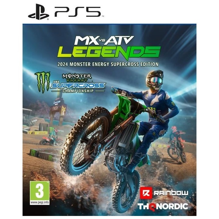MX vs ATV Legends - 2024 Monster Energy Supercross - Jeu PS5