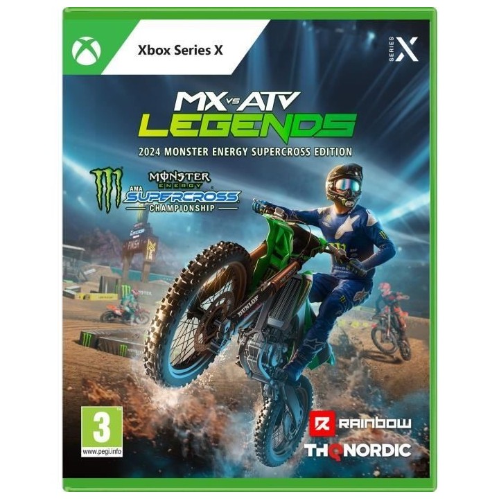 MX vs ATV Legends - 2024 Monster Energy Supercross - Jeu Xbox Series X