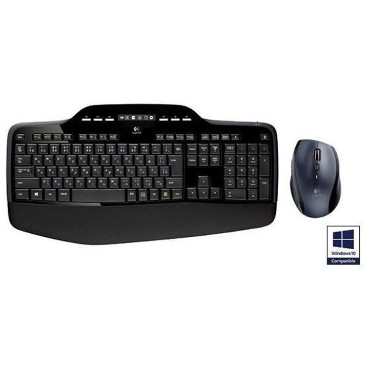 Logitech pack clavier-souris sans fil - MK710