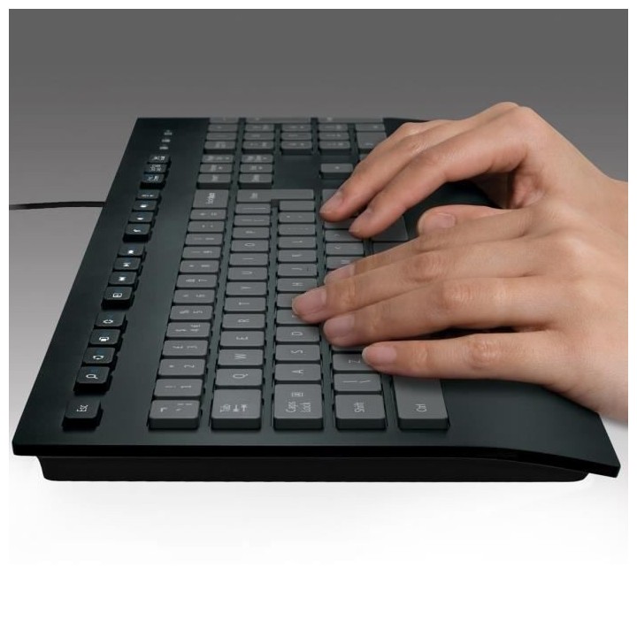 LOGITECH - Clavier filaire K280E AZERTY