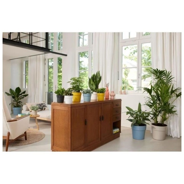 ELHO B.for Original Pot de fleurs rond 30 - Bleu - Ø 30 x H 27 cm - i