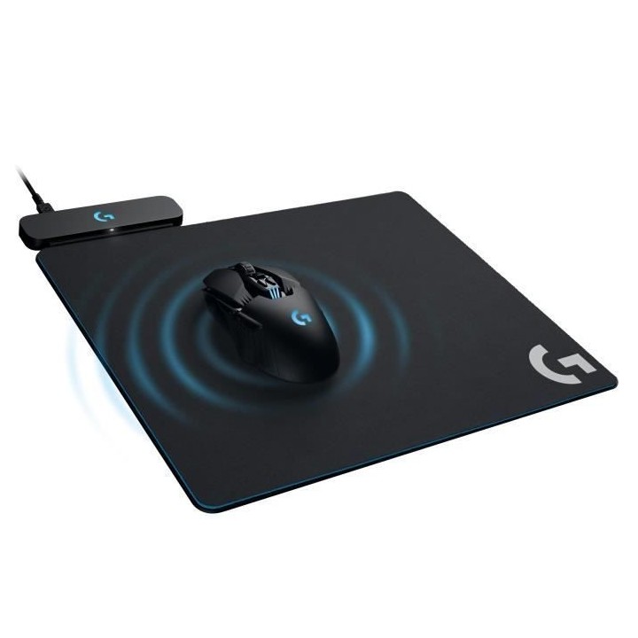 LOGITECH - Tapis de Souris Gamer Powerplay - Systeme de charge de la s