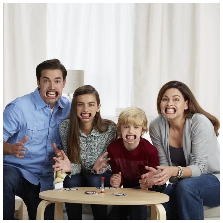 Mache-Mots - Hasbro Gaming - Enfants Contre Parents - Jeu de societe p