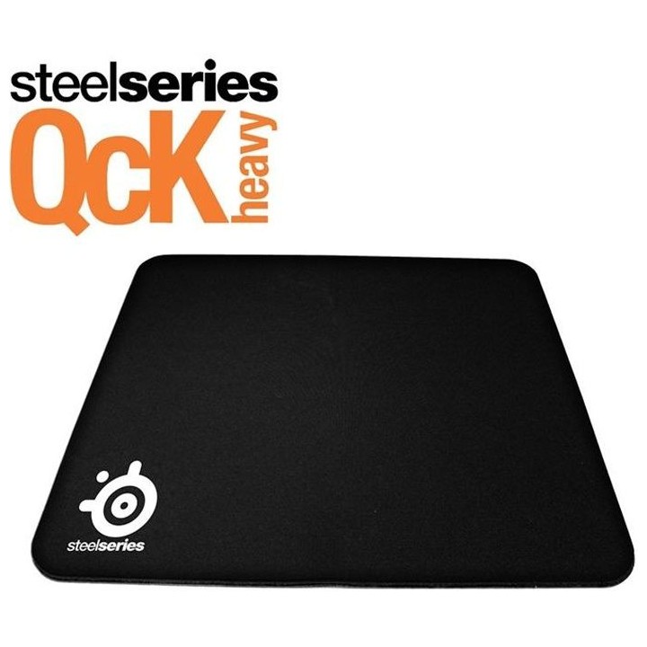 Tapis de souris Gamer 45 cm x 40 cm STEELSERIES QcK Heavy