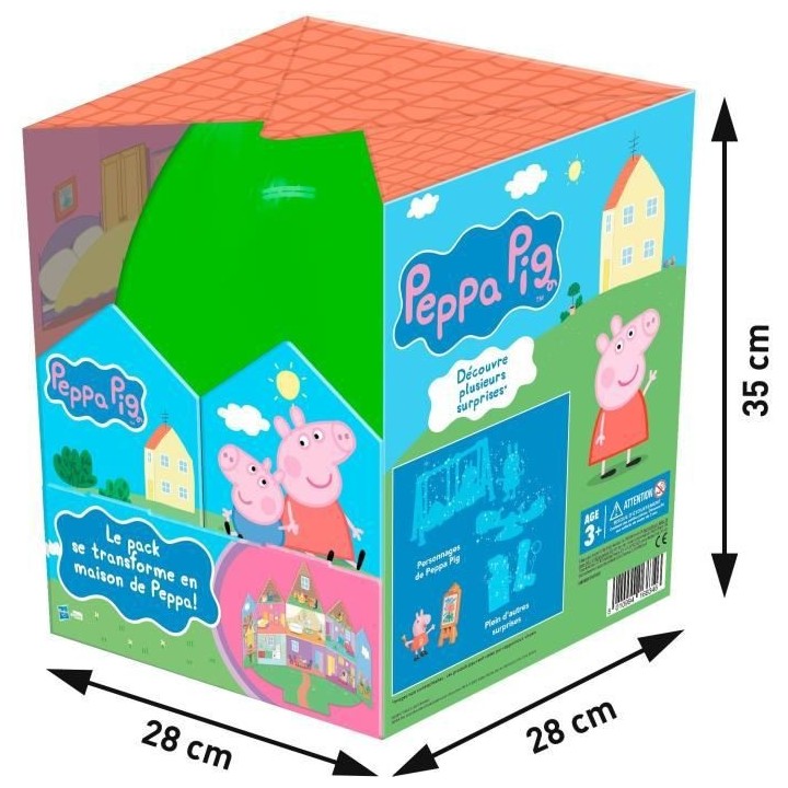 PEPPA PIG - oeuf de Pâques géant avec 6 Surprises - des 3 Ans
