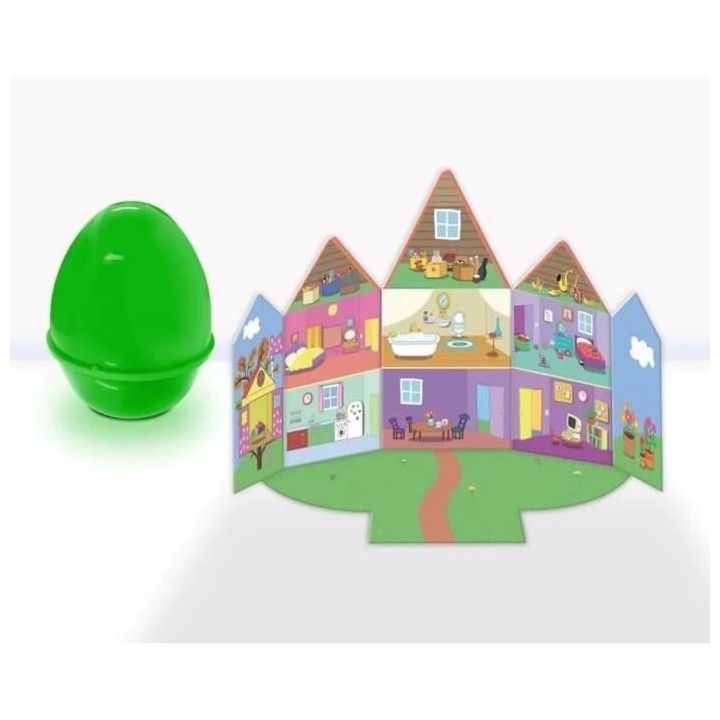 PEPPA PIG - oeuf de Pâques géant avec 6 Surprises - des 3 Ans