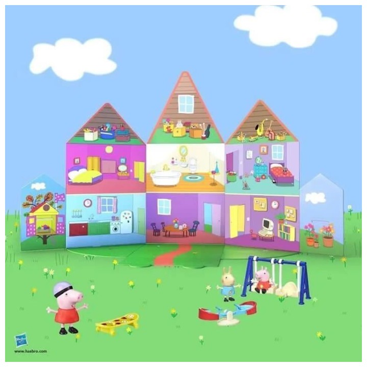 PEPPA PIG - oeuf de Pâques géant avec 6 Surprises - des 3 Ans