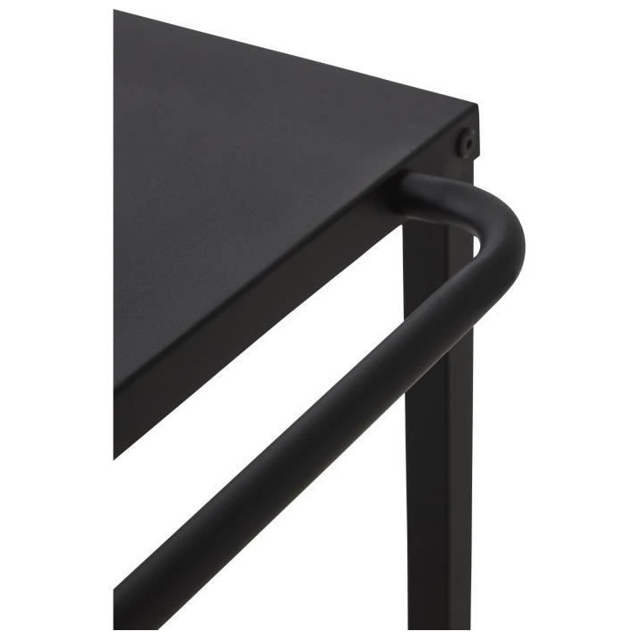 Chariot pour plancha en acier BRASERO - 100 cm - 2 roulettes