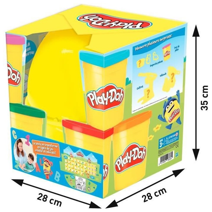 PLAYDOH - oeuf de Pâques géant avec 7 Surprises - des 3 Ans