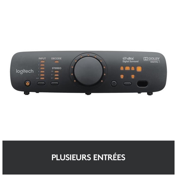 Systeme de Haut-parleurs - LOGITECH - Z906 - Son surround 5.1 - 500W