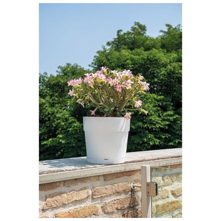 Pot de fleur - DEROMA - Vaso Save R - 58L - 48cm - Blanc