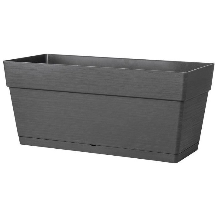 Jardiniere - DEROMA - Muret Save R - 75L - 79cm - Gris foncé