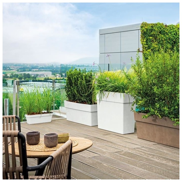 Muret LIKE R - Hauteur 99 cm - Blanc - DEROMA