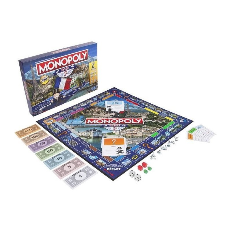 MONOPOLY - édition France - Jeu de societe - Jeu de plateau