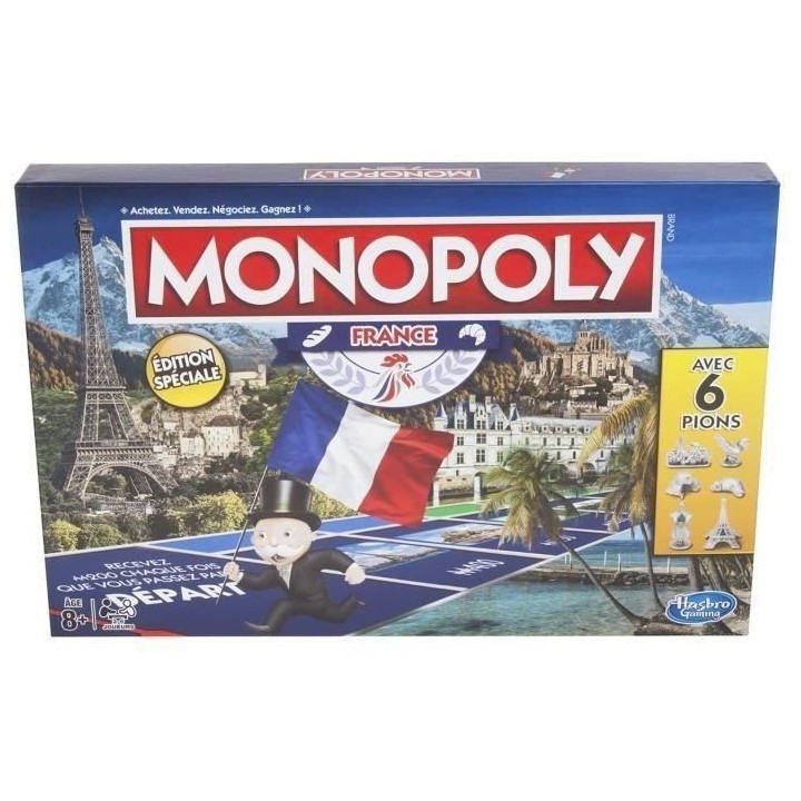 MONOPOLY - édition France - Jeu de societe - Jeu de plateau