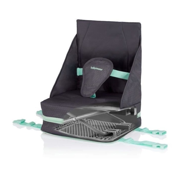 BABYMOOV Up&Go Réhausseur de Chaise Bébé Nomade Réglable en Hauteu