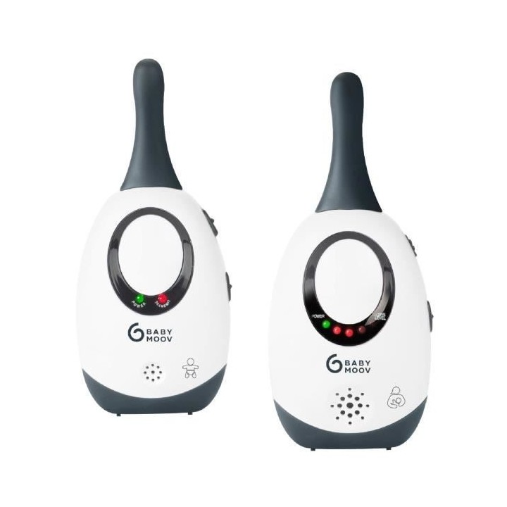 BABYMOOV Babyphone audio simply care avec fonction VOX, double alarme