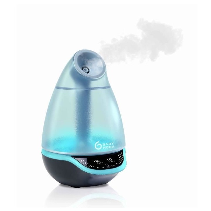 Babymoov Hygro(+) – Humidificateur d'air, 22h d'Autonomie, Silencieu