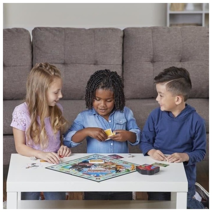 MONOPOLY - Junior Electronique - Jeu de societe pour enfants - Jeu de
