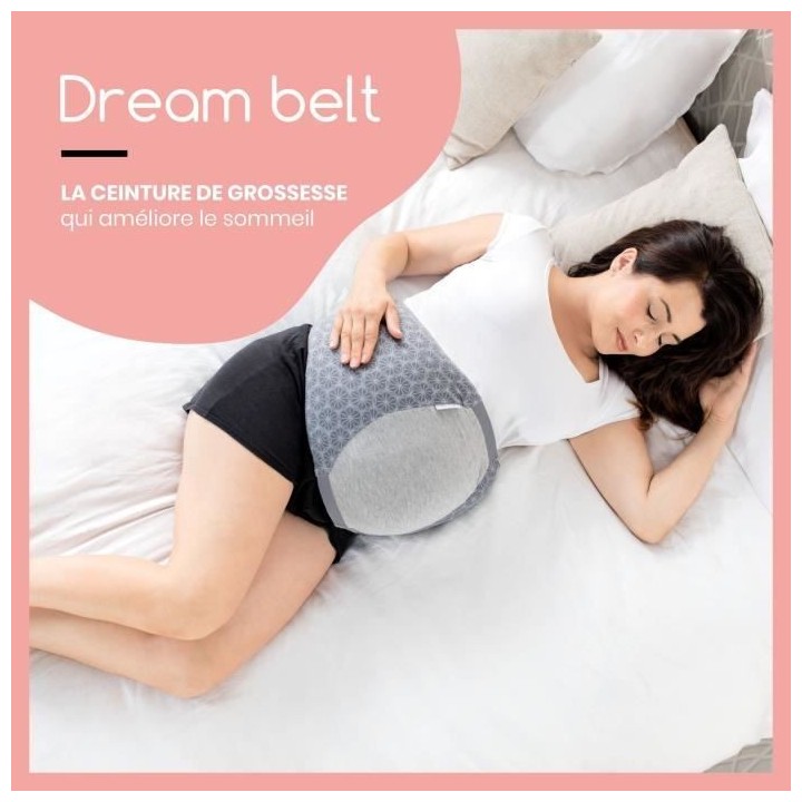 BABYMOOV Dream Belt Ceinture de sommeil pour femme enceinte, taille L/