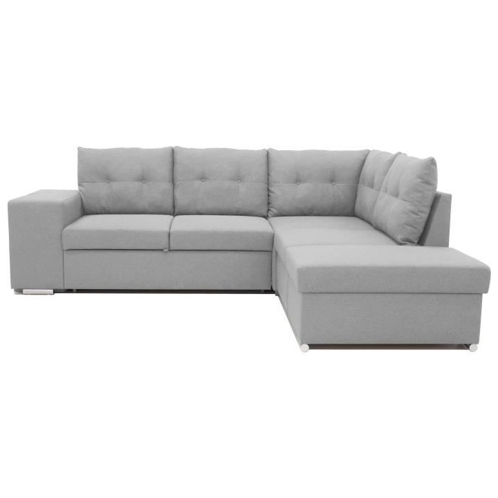 Canapé d'angle convertible réversible 4-5 places MITCHELL - Tissu Gr