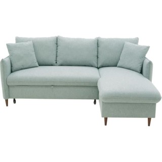 Canapé d'angle convertible réversible 4 places GERAUD - Tissu Flash