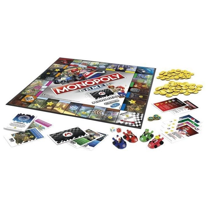 MONOPOLY - Gamer Mario Kart – Jeu de societe - Jeu de plateau