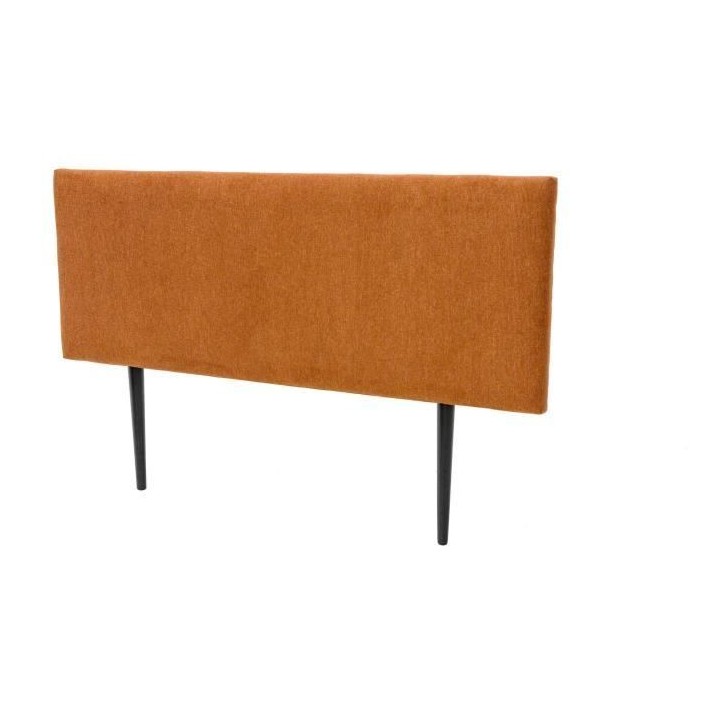 Tete de lit MORPHEE - Tissu Terracotta - L.162 x H.100 x P.7 cm