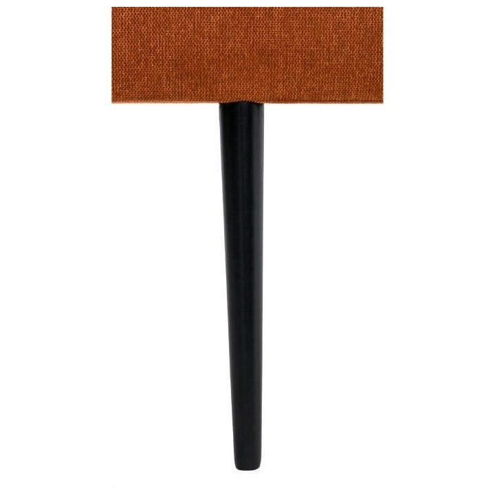 Tete de lit MORPHEE - Tissu Terracotta - L.162 x H.100 x P.7 cm