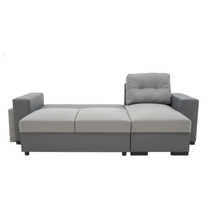 Canapé d'angle convertible réversible 3 places JAMES - L 245 x H 91