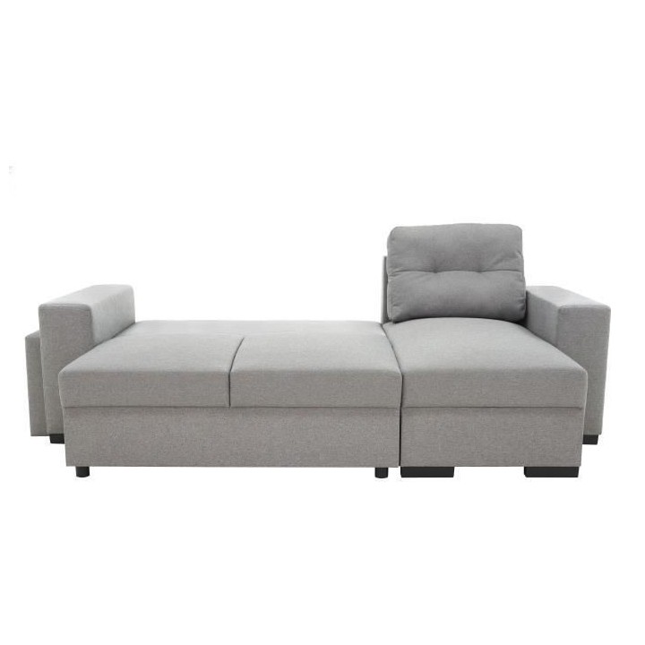 Canapé d'angle convertible réversible 3 places JAMES - L 245 x H 91