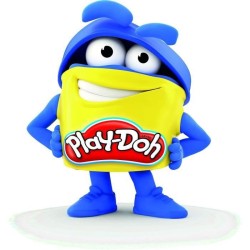 PLAY-DOH - 12 Pots Bleu - Pâte a modeler