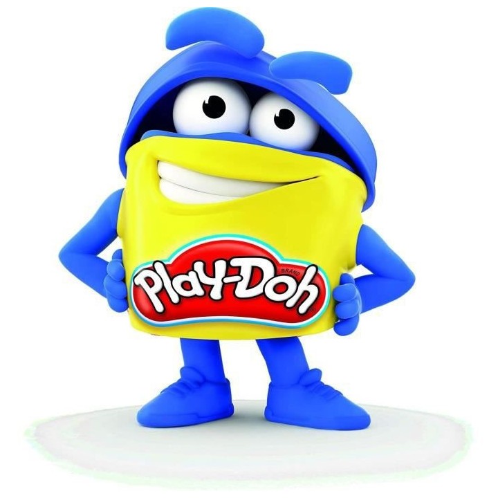 PLAY-DOH - 12 Pots Bleu - Pâte a modeler
