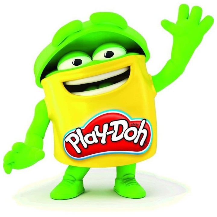 PLAY-DOH - 12 Pots Vert - Pâte a modeler