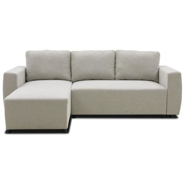 Canapé d'angle convertible réversible 3 a 4 places - PHARELL - Tissu