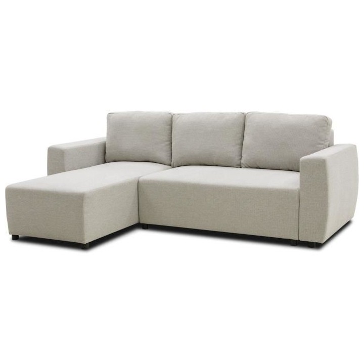 Canapé d'angle convertible réversible 3 a 4 places - PHARELL - Tissu