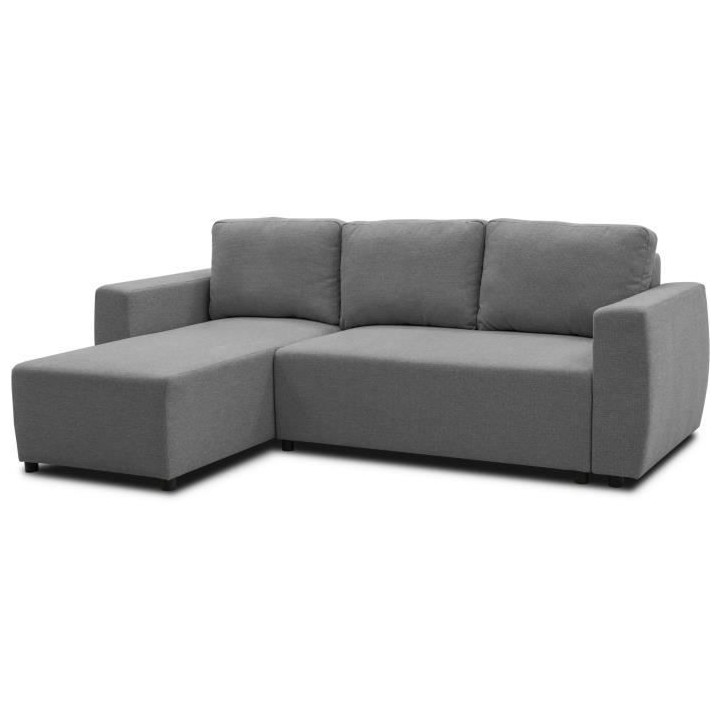 Canapé d'angle convertible réversible 3 a 4 places - PHARELL - Tissu