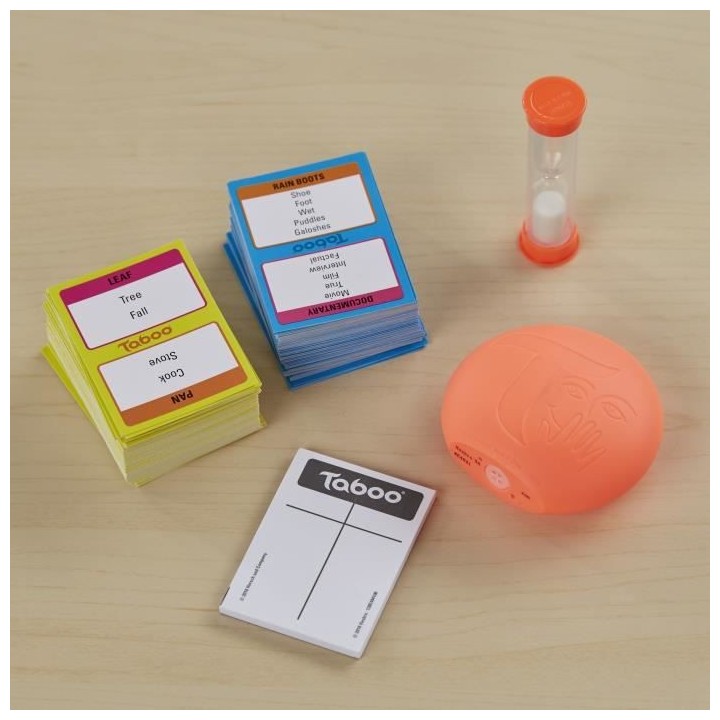 TABOO - Enfants contre Parents - Jeu de societe de reflexion - Jeu de