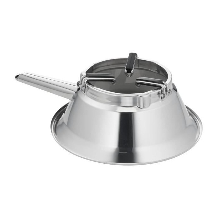 MOULINEX A40106 Moulin a légumes 19 cm, 2 grilles inox, Pied rabattab