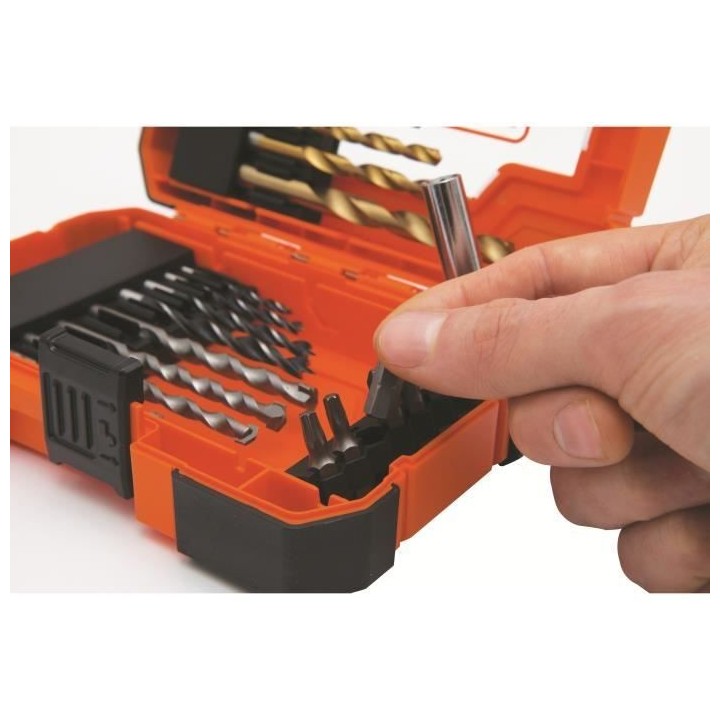 Coffret Vissage Perçage BLACK+DECKER A7235-XJ - 27 Accessoires