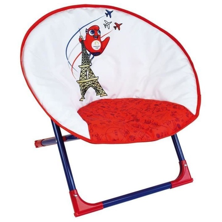 JEUX OLYMPIQUES PARIS 2024 - Siege lune pliable pour enfant h.47 x l.5