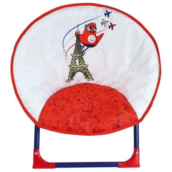 JEUX OLYMPIQUES PARIS 2024 - Siege lune pliable pour enfant h.47 x l.5